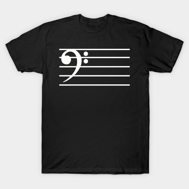 Note Bass T-Shirt by Designzz